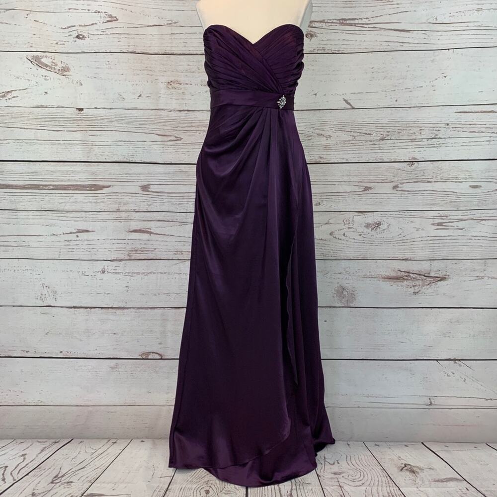 Demetrios Jordan Designs NWT plum gown